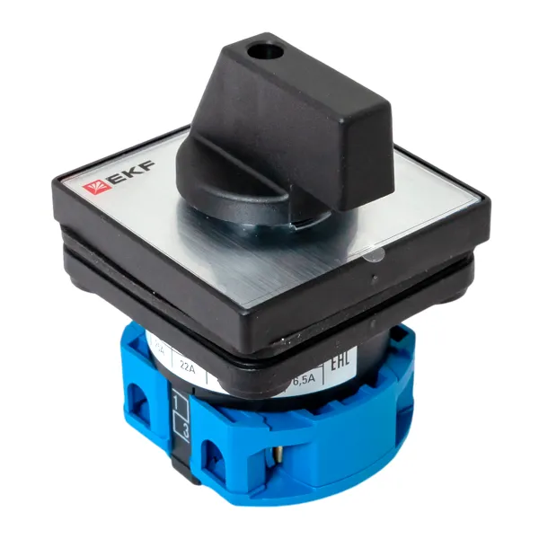 Переключатель кулачковый ПК-1-12 25А 2P «0-1» IP65 EKF