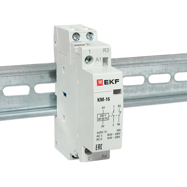 Контактор модульный КМ 16А NО+NC (1 мод.) EKF PROxima