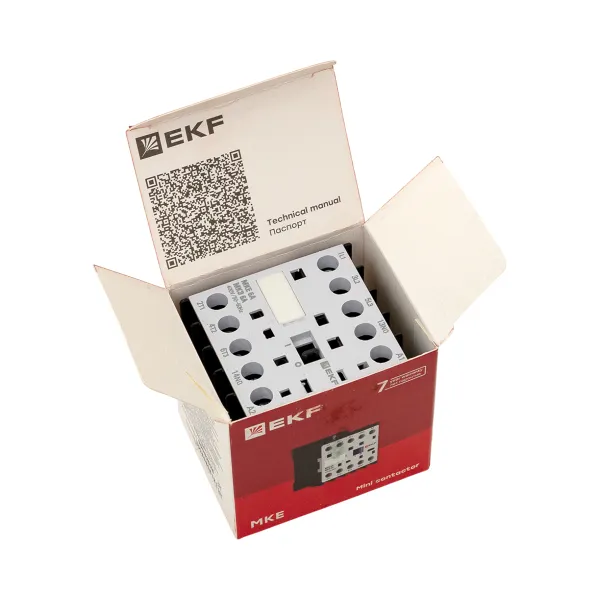 Миниконтактор МКЭ 6А 400В 1NO EKF PROxima