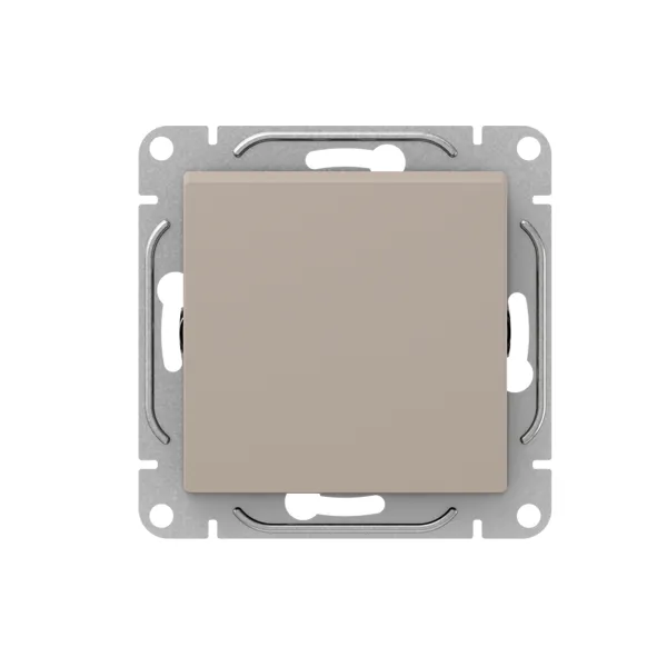 Механизм выключателя, одноклавишный, кремовый Эпика EKF