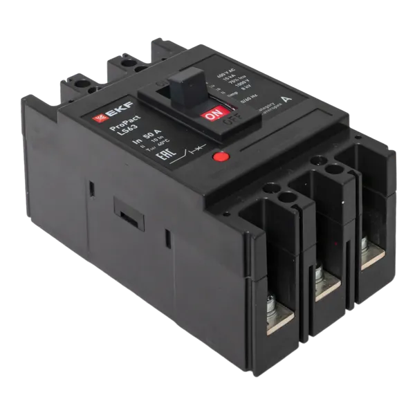 Автоматический выключатель LS63 15кА 3P 50А ProPact EKF