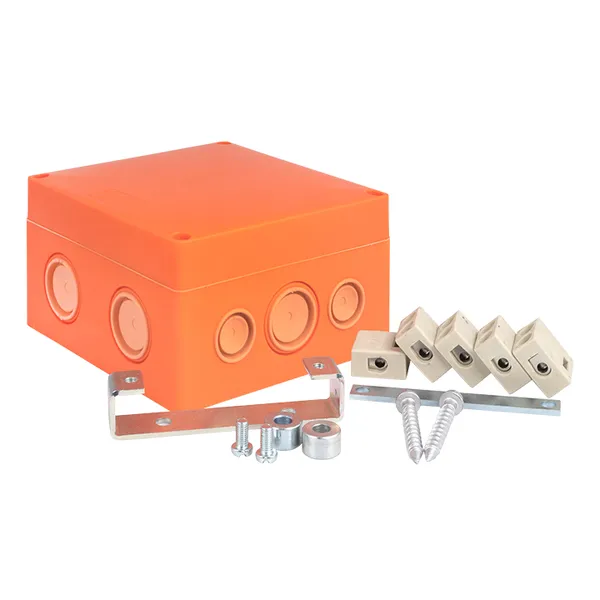 Коробка распределительная огнестойкая (126x126x74) 5 кк/1,5-10мм²/12 мв IP66 EKF PROxima