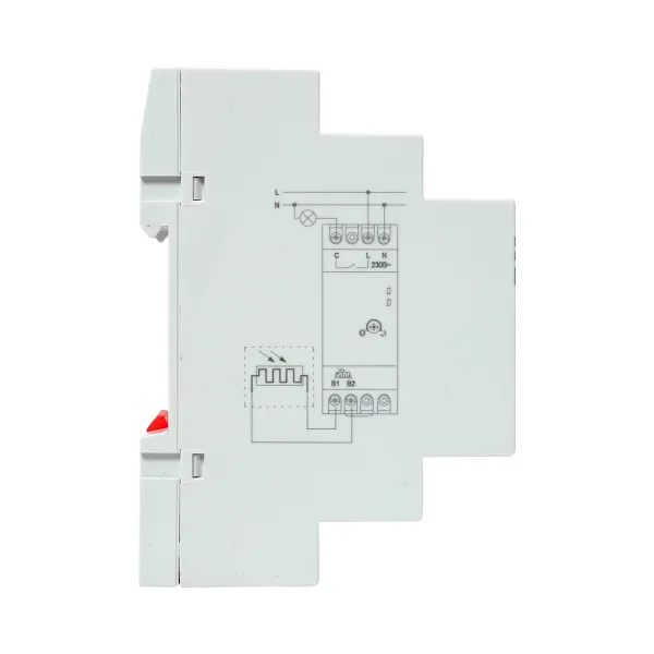 Фотореле на DIN-рейку с выносным датчиком (ФР) 2-100Лк 25А 3000Вт EKF PROxima
