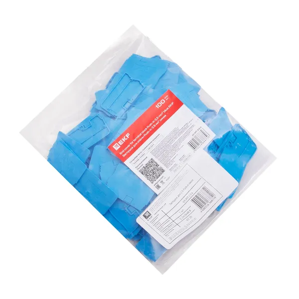 Заглушка для 2.5 Push-in синяя