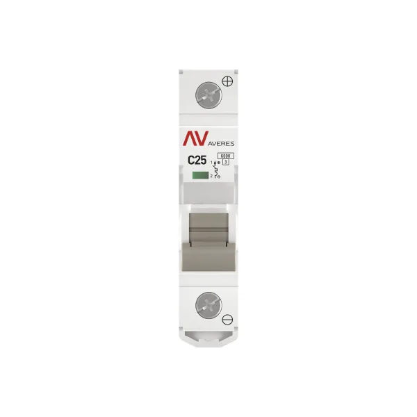 Выключатель автоматический AV-6 DC 1P 25A (C) 6kA EKF AVERES