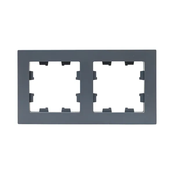 2 - местная рамка, графит, пластик Эпика EKF