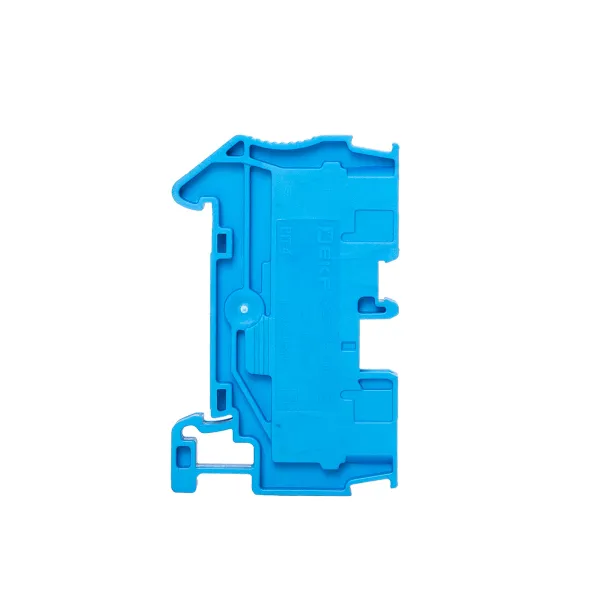 Клемма проходная Push-in 4 мм2 синяя EKF