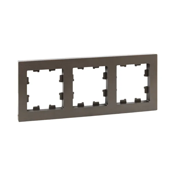 3 - местная рамка, мокко, пластик Эпика EKF