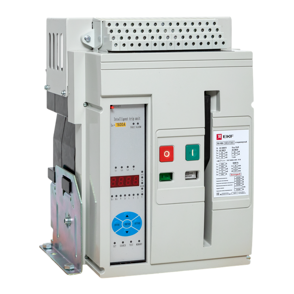 Выключатель воздушный автоматический ВА-450 1600/ 200А 3P 55кА стационарный EKF