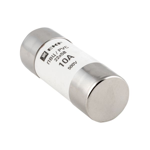 Плавкая вставка цилиндрическая ПВЦ (22x58) 10А EKF