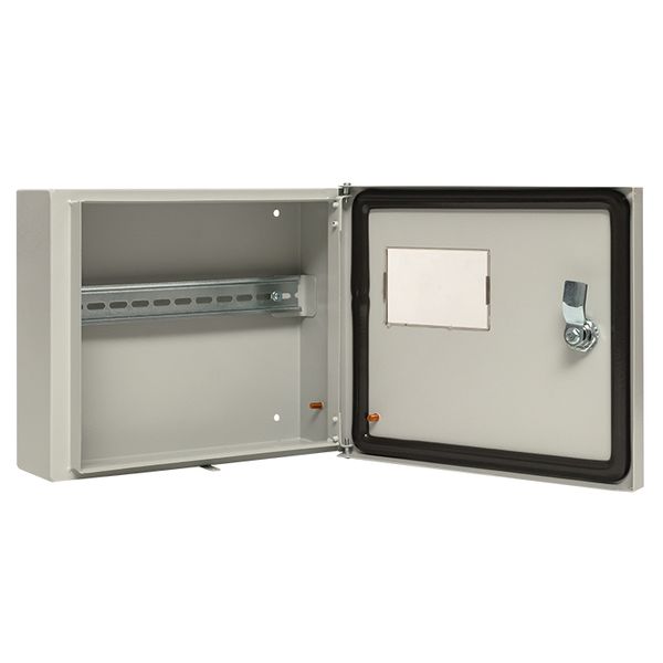 Щит учетный навесной ЩУ-1/1-0 для счетчика на дин-рейку (250x300x100) IP54 EKF Basic mb54-1E-bas