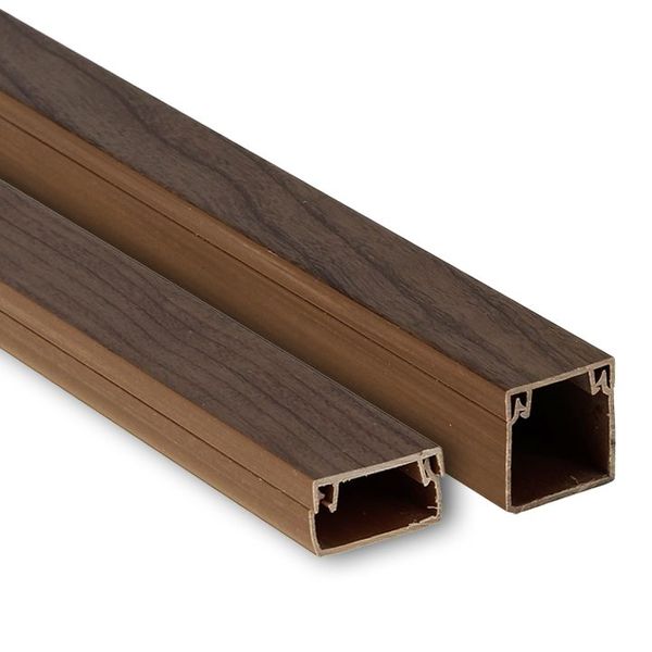 Канал кабельный (15x10) (144 м) темное дерево EKF-Plast