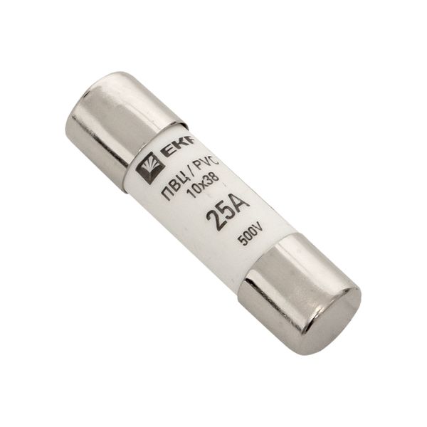Плавкая вставка цилиндрическая ПВЦ (10x38) 25А EKF
