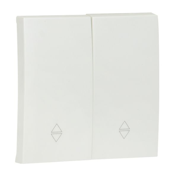 Валенсия лицевая панель выключателя 2-кл. проходного 10А жемчуг EKF