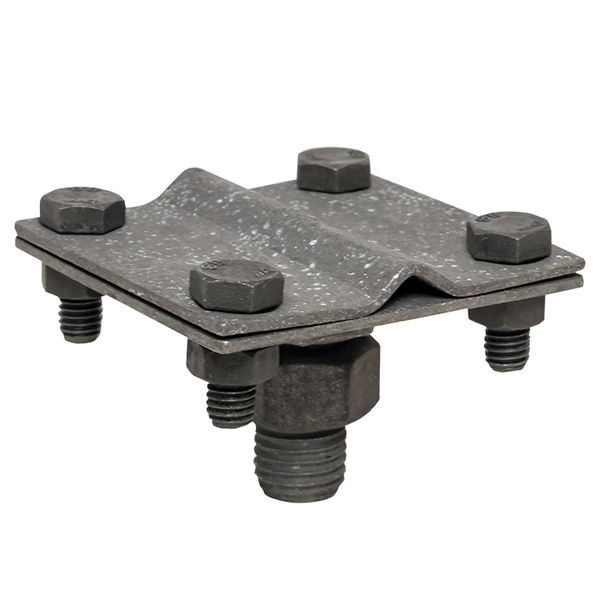 Зажим полоса-прут на штыре HZ EKF