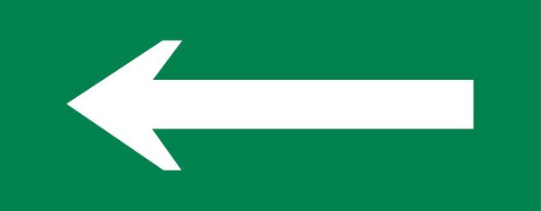 Пиктограмма "Стрелка" 240x95мм (для SAFEWAY-10) EKF