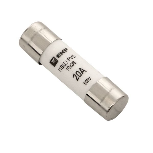 Плавкая вставка цилиндрическая ПВЦ (10x38) 20А EKF