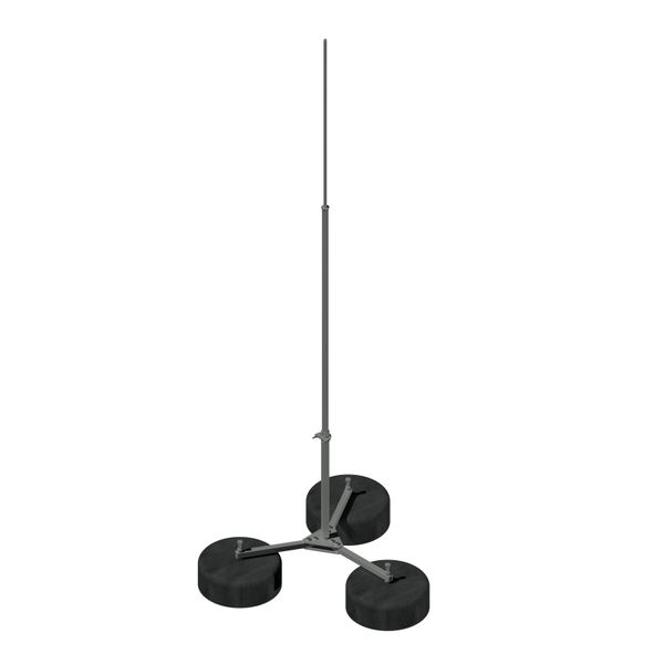 Мачта молниеприемная стальная оцинкованная L=7м EKF lp-stl7000