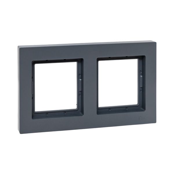 2 - местная рамка, IP44, графит, пластик Эпика EKF