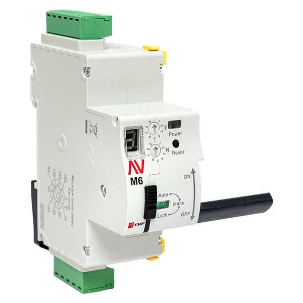 Привод моторный с режимом автовзвода AV-M6 AVERES EKF