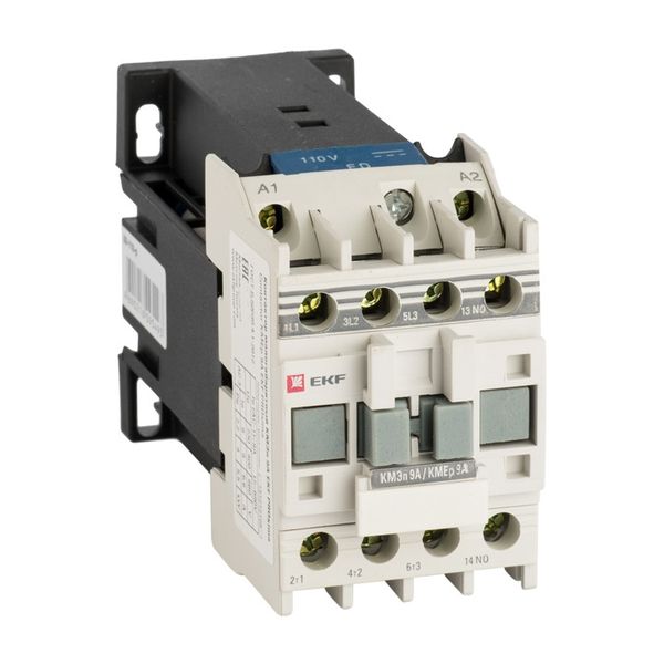 Контактор КМЭп малогабаритный 9А 24В DC 1NC EKF PROxima ctr-s-9-24-1nc-p