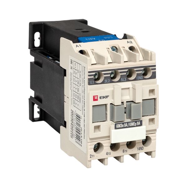 Контактор КМЭп малогабаритный 9А 110В DC 1NO EKF PROxima