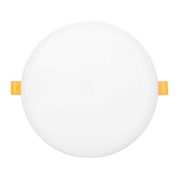 Светодиодный встраиваемый даунлайт безрамочный ДВО 1108 круглый 24Вт 4000K IP20 LUMA EKF