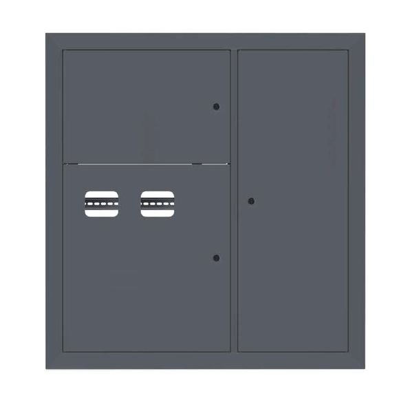 Щит этажный 2 кв. RAL7016 (1000x950x150) EKF PROxima