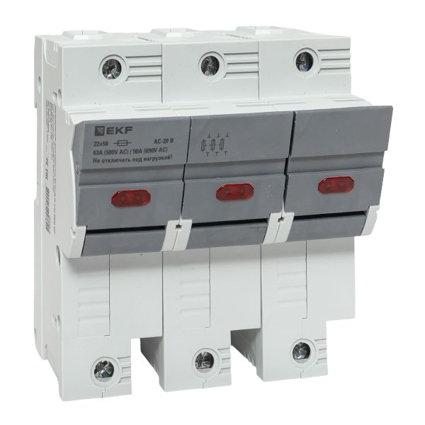Предохранитель-разъединитель DF 22x58 3Р EKF