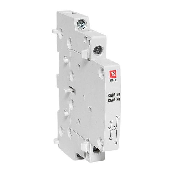 Контакт боковой дополнительный КБМ-20 2NO для КМ EKF PROxima