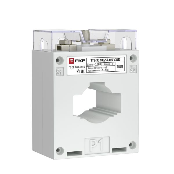 Трансформатор тока ТТЕ-30-300/5А mini класс точности 0,5 EKF PROxima tte-30M-300