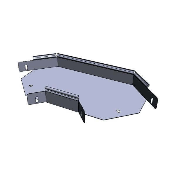 Угол 90 град. горизонтальный 50x50 мм (плоский) EKF g905050-FL