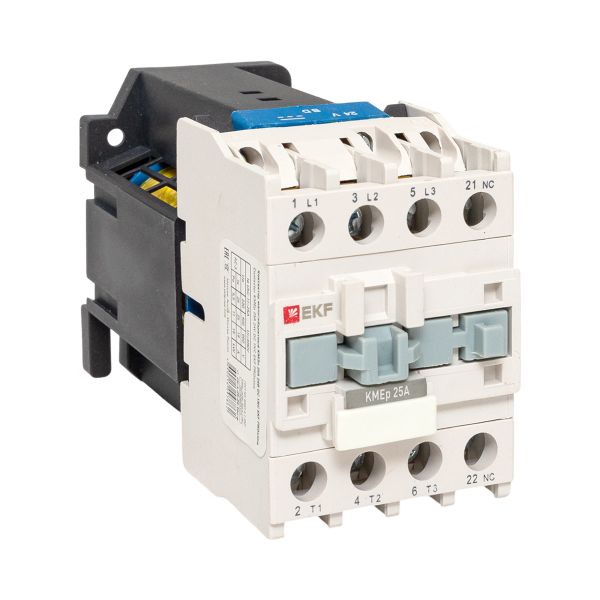 Контактор КМЭп малогабаритный 25А 24В DC 1NC EKF PROxima