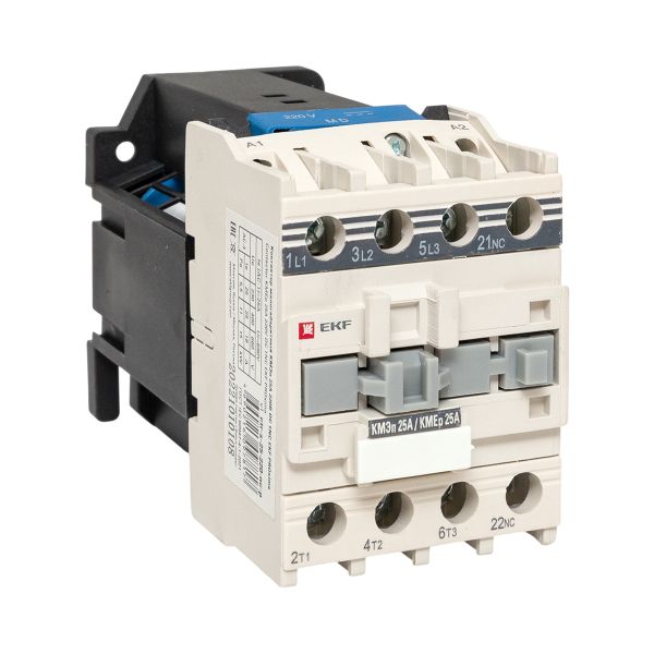 Контактор КМЭп малогабаритный 25А 220В DC 1NC EKF PROxima
