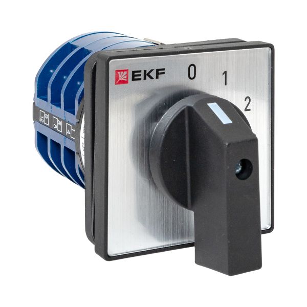 Переключатель кулачковый ПК-1-102 32А 2P «0-1-2-3» IP65 EKF pk-1-102-32-65