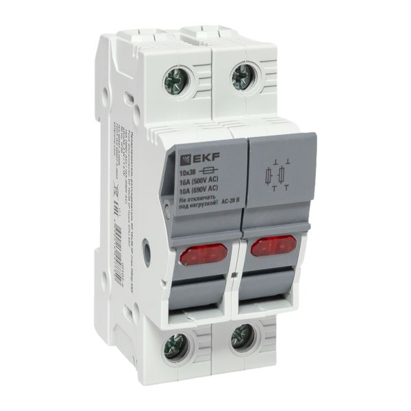 Предохранитель-разъединитель DF 10x38 2Р EKF