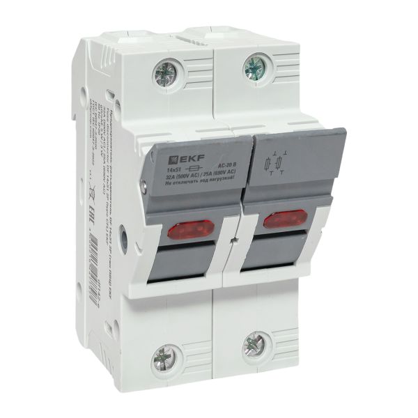 Предохранитель-разъединитель DF 14x51 2Р EKF
