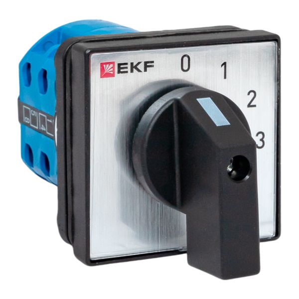 Переключатель кулачковый ПК-1-121 10А 1P «0-1-2-3» IP65 EKF pk-1-121-10-65