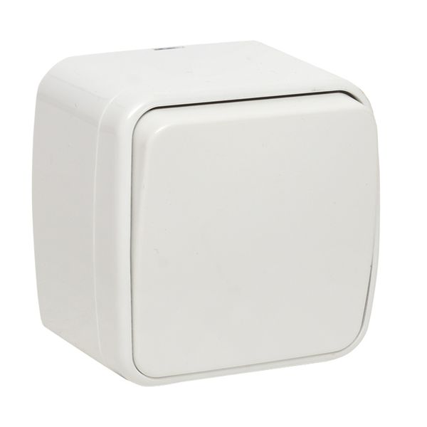 Минск Выключатель 1-клавишный ОП 10А белый EKF