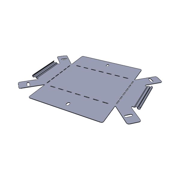 Угол 45 град. вертикальный внутренний 50x50 мм (плоский) EKF vi455050-FL