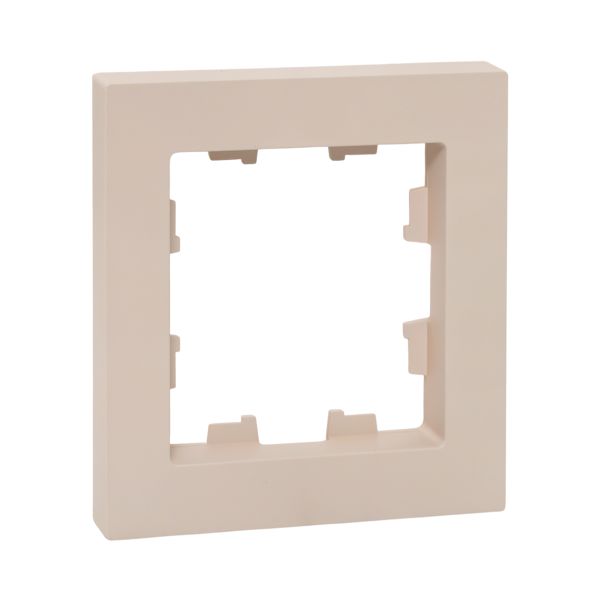 1 - местная рамка, кремовая, пластик Эпика EKF