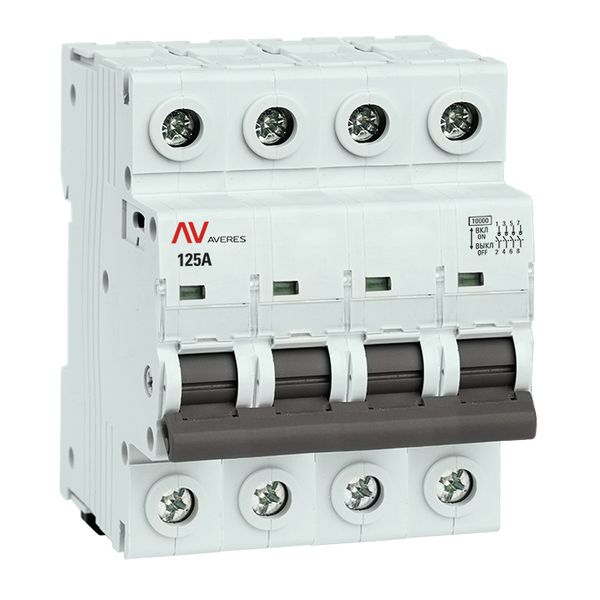 Выключатель нагрузки AVN 4P 125A AVERES EKF