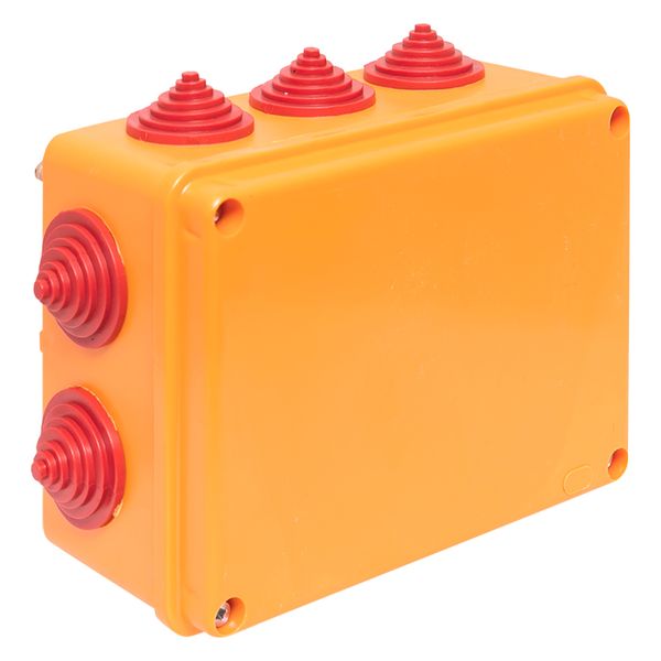 Коробка огнестойкая E90 190x140x70мм, с клеммником 6 полюсов 1,5-10 мм2 IP55 EKF plc-kmrf-190-6-10