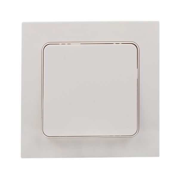 Стокгольм Выключатель 1-кл. 10А автоматические клеммы белый EKF