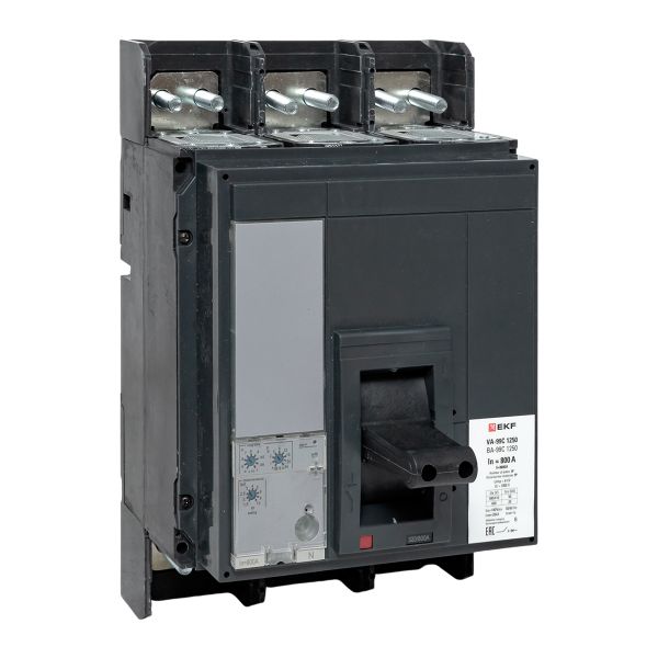 Выключатель автоматический в литом корпусе ВА-99C 1250/800А 3P 50кА с электронным расцепителем EKF