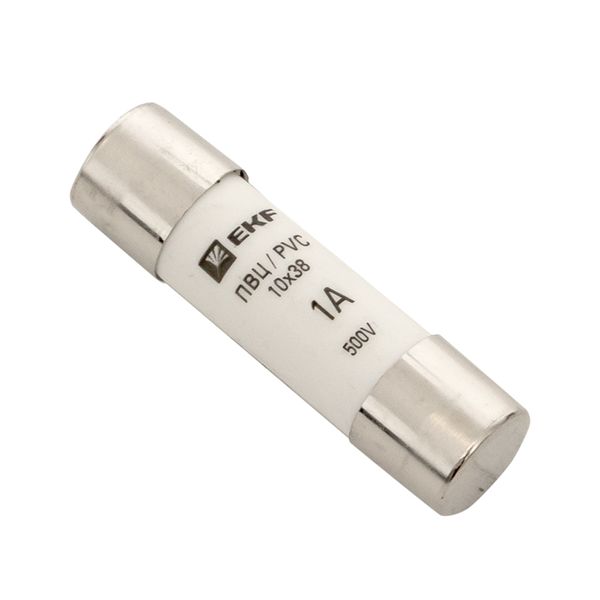 Плавкая вставка цилиндрическая ПВЦ (10x38) 1А EKF