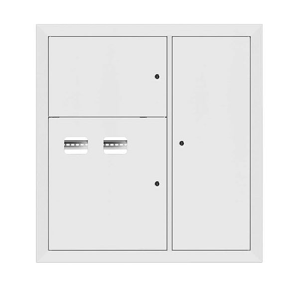 Щит этажный 2 кв. RAL9003 (1000x950x150) EKF PROxima