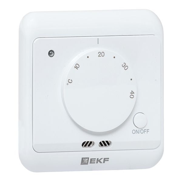 Термостат для теплых полов механический mtt-3 белый 16 A 230В EKF