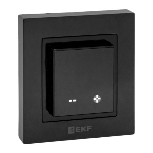 Термостат для теплых полов электронный ett-10b черный 16 A 230В EKF