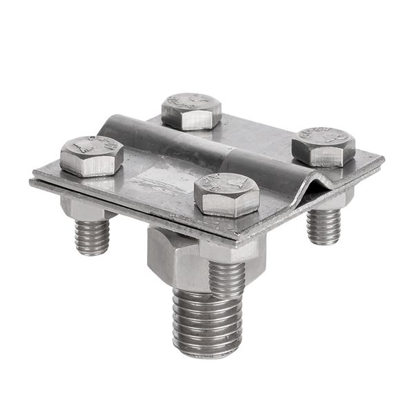 Зажим прута на штыре, пластина d(56x56)мм Ni EKF PROxima lp-g6606-e1302-ni